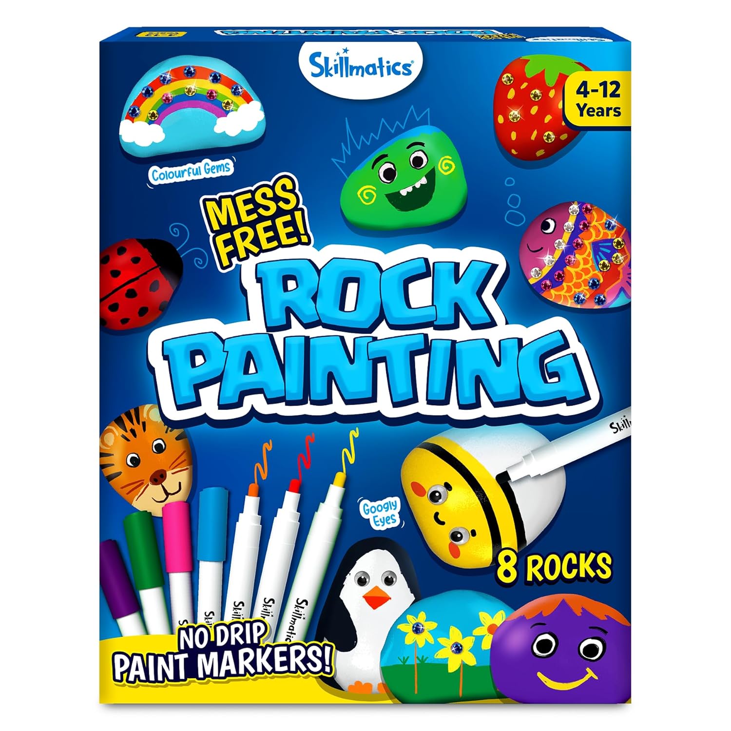 Skillmatics Rock Painting Kit stumbit kids
